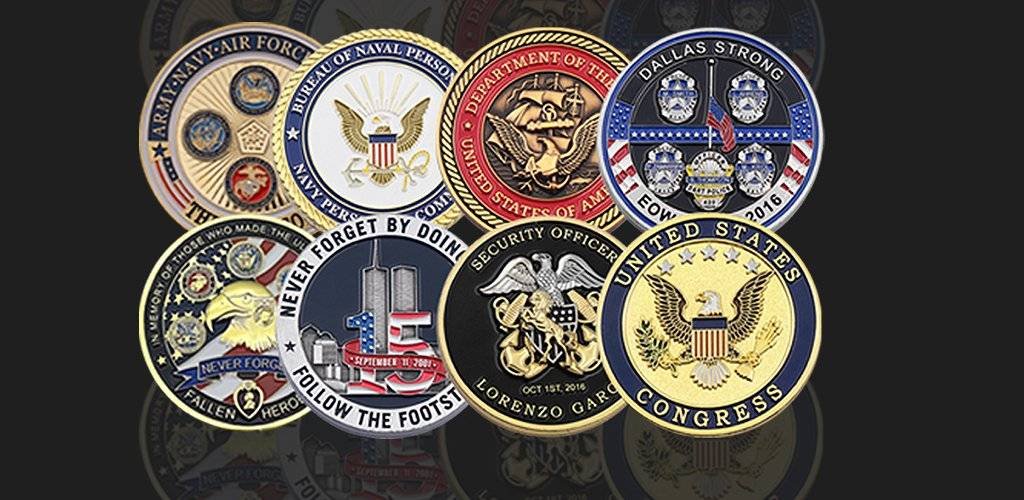 Challenge Coins Banner - Phone
