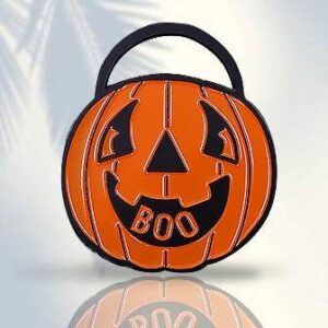 Pumpkin Style Lapel Pin