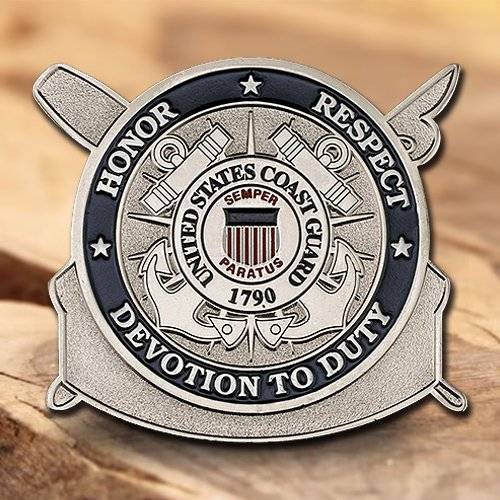 Honor Respect Custom Challenge Coins