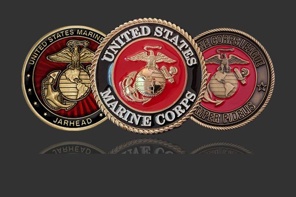 Marine Corps Challenge Coins