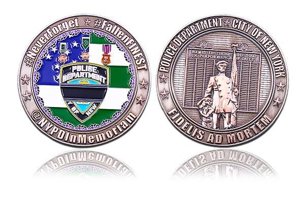Police Oepartment Coins