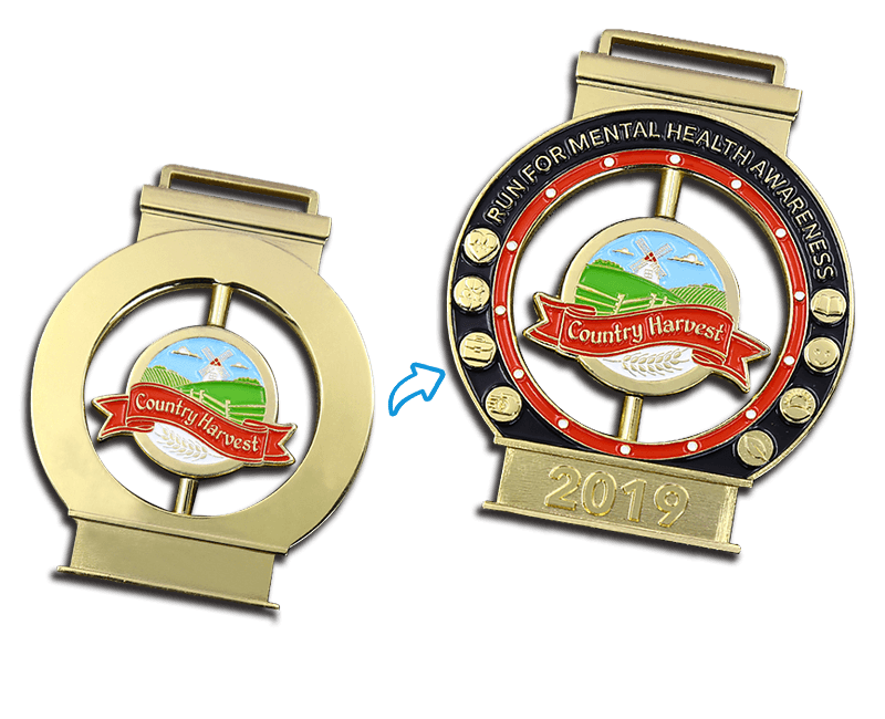 Run For Mental Health Awareness Medal