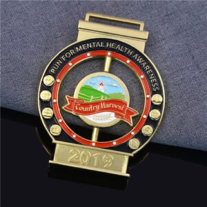 Run For Mental Health Awareness Spinning Medals