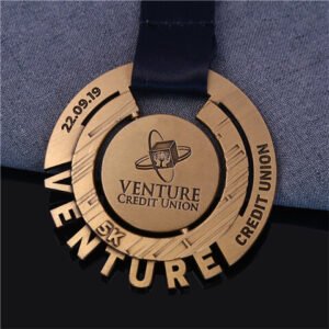 Venture Credit Union Spinning Medals