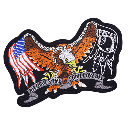 American Eagle Flag Template