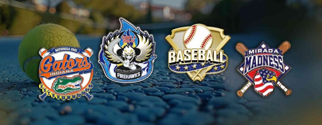 BaseBall Trading Pins Banner