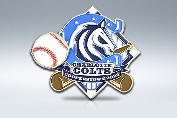 Charlotte Colts Baseball Pins