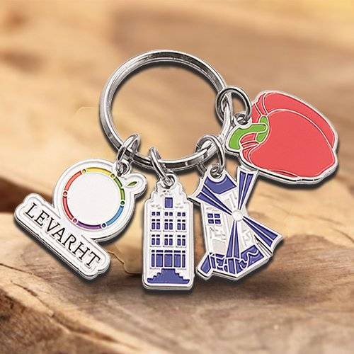 Custom Colorful Pattern KeyChains