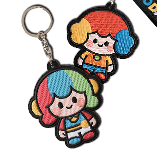 Custom Embroidered Keychains