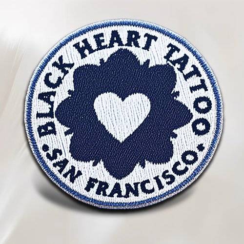 Denim Embroidered Patches