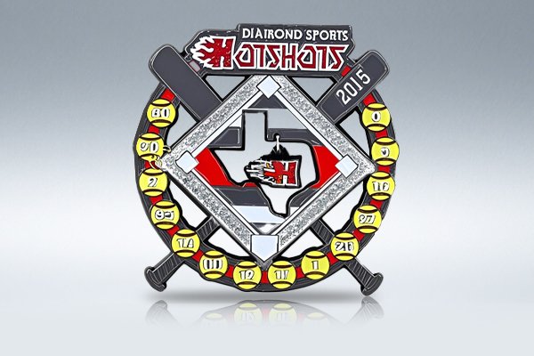 Diairond Sports Pendant Pins
