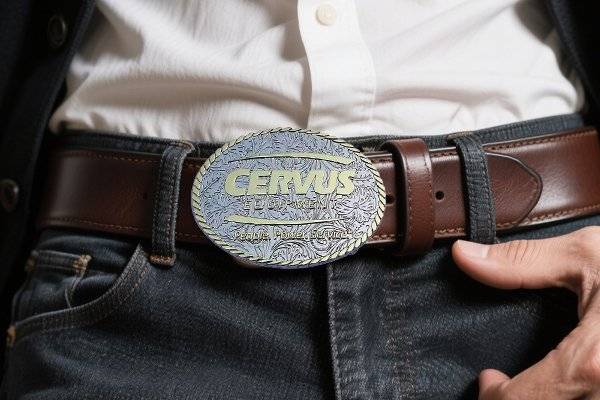 People Power Service Belt Buckles