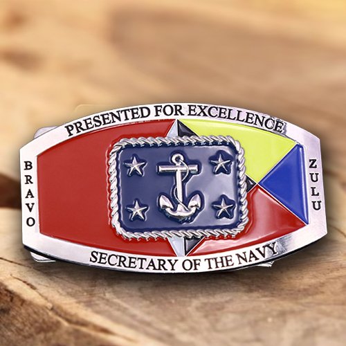 Secretary of The Navy Buckles