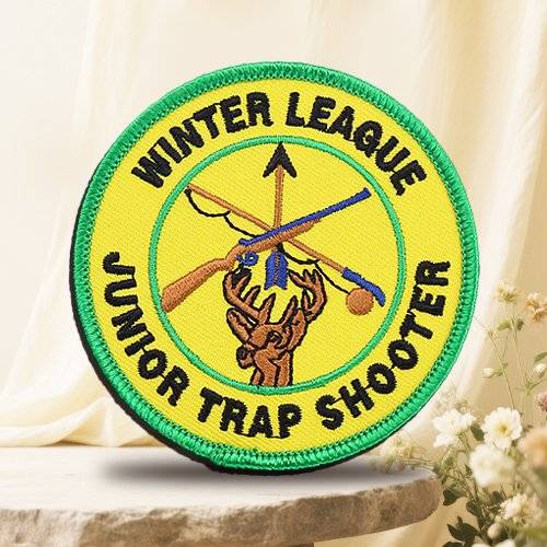 Winter Leaque Embroidery Patches