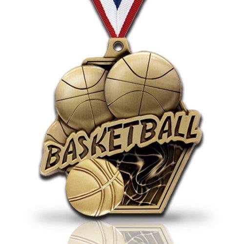 Bronze Masters Basketball Team Medals