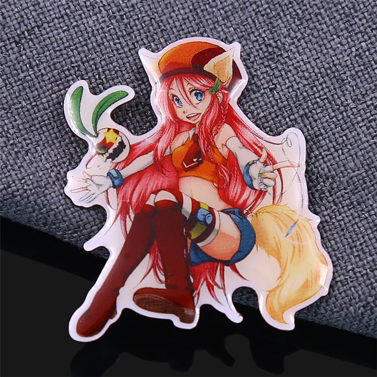 Cartoon Offset Printed Pins