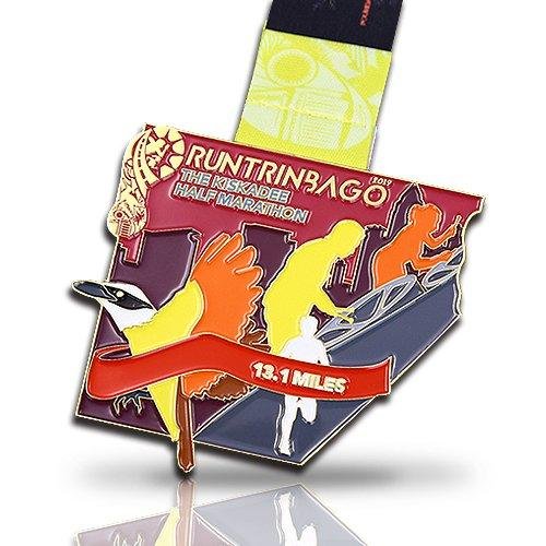 Vibrant Half Marathon Race Medals