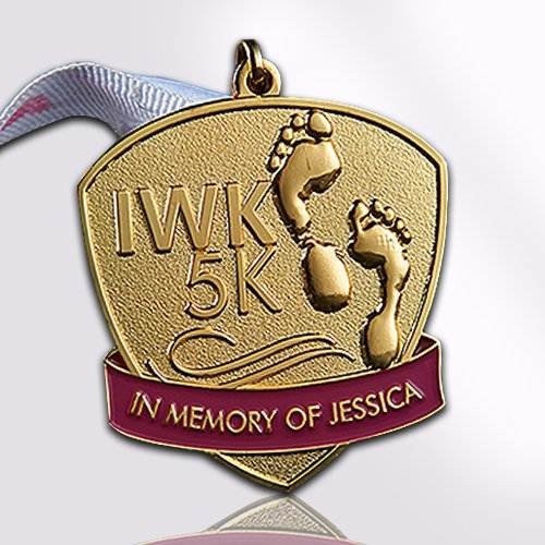 Custom 5K Running Medals