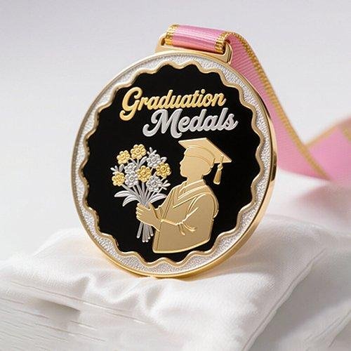 Custom Graduation Memory Medal