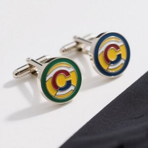 Custom Hard Enamel Cufflinks