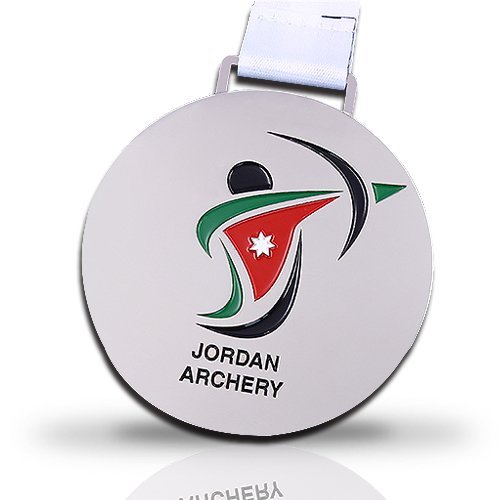 Custom Jordan Archery Symbol Humanoid Medals