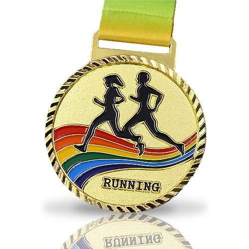 Custom Lace Running Medals