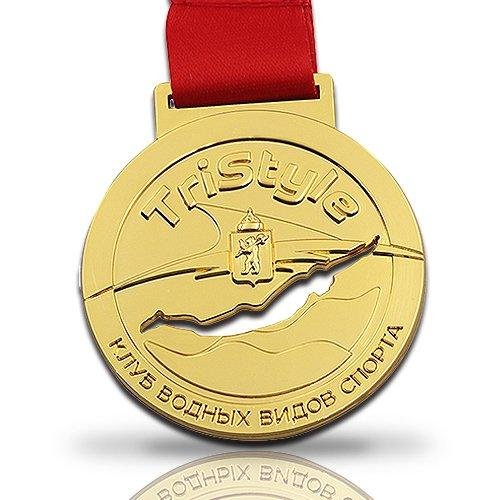 Custom Tristyle Swimming Medals