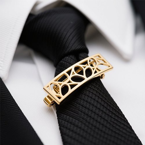 Cut-out Tie Clips