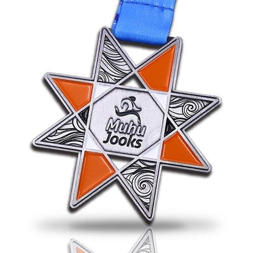 Eight-Pointed Star Trail Running Medals