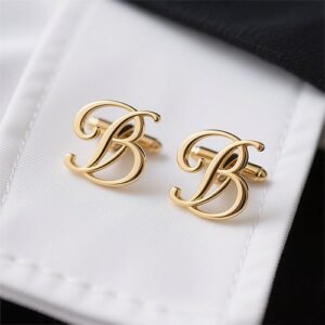 Engraved Monogram Cufflinks