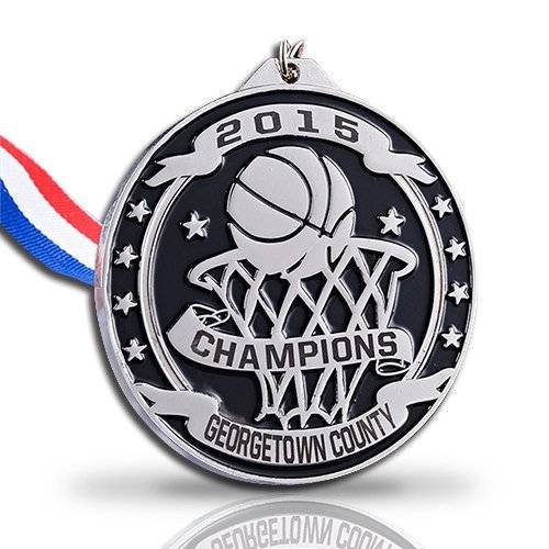 Georgetown County Basketball Champions Medals