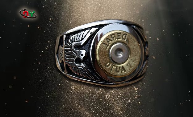 Handmade Stainless Steel Brass Ring