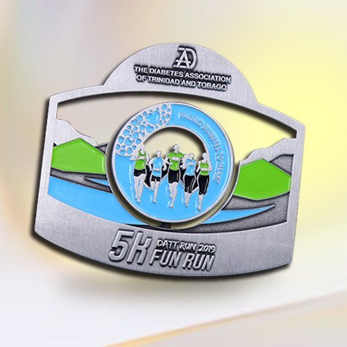 Hollow Ring 5K Fun Run Medals