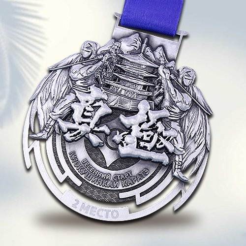 Jingi 3D Forged Taekwondo Medal