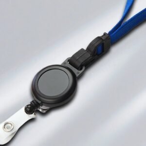 Lanyards with Rewindable Clips