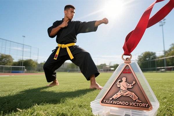 Personalized Taekwondo Medals – Third