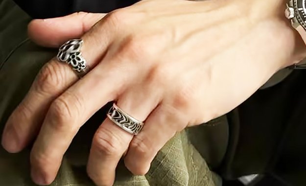 Personalized custom pattern ring