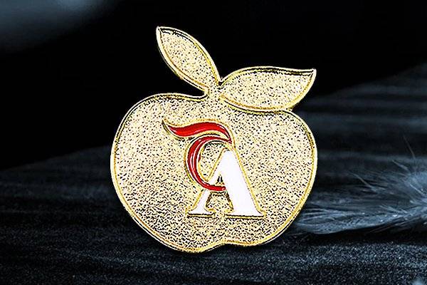 Sandblast or Pressed Lapel Pins