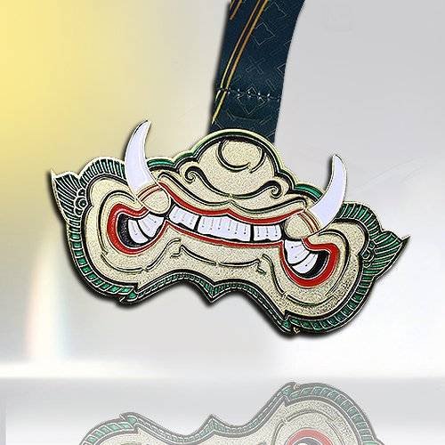 Sandblaste Creative Medals