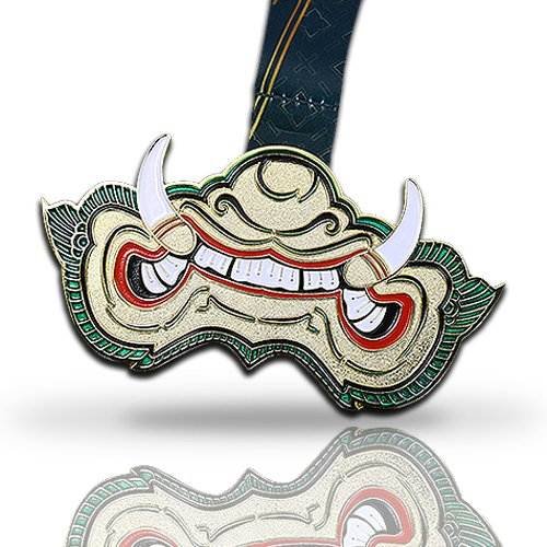 Sandblaste Creative Running Medals