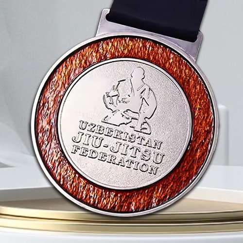 Taekwondo Medal with Special Texture