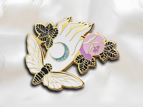 Creative Hand-held Rose Pin