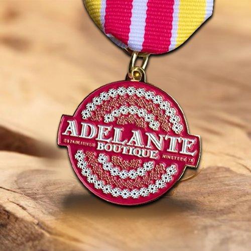 Custom Adelante Boutique Medal