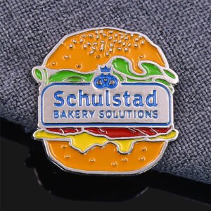 Custom Bakery Burger Food Pin
