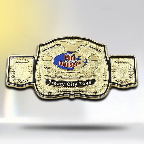 Custom Bruiser Belt Sandblast Pin