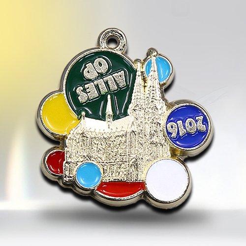 Custom Celebration Sandblast Pin