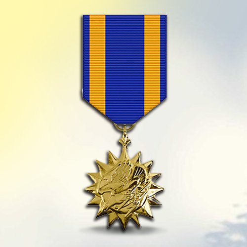 Custom Combat Aviation Engraved Military Medal