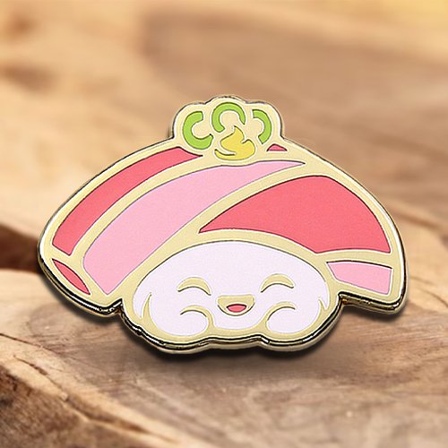 Custom Cute Tuna Sushi Pin