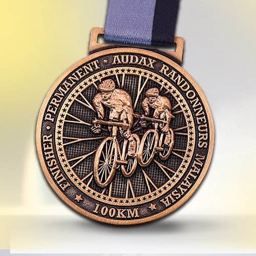 Custom Cycling Competition Medals