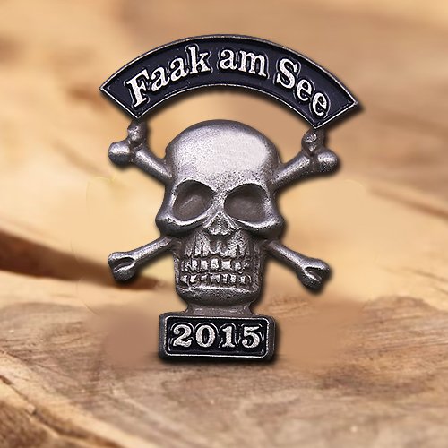 Custom Faak Am See Skull Pin